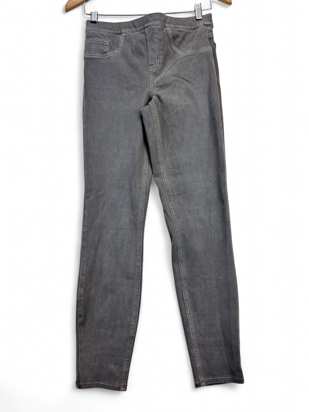Spanx Jeans Jeggings Gray S - Stretch Slim Pull-On‎
